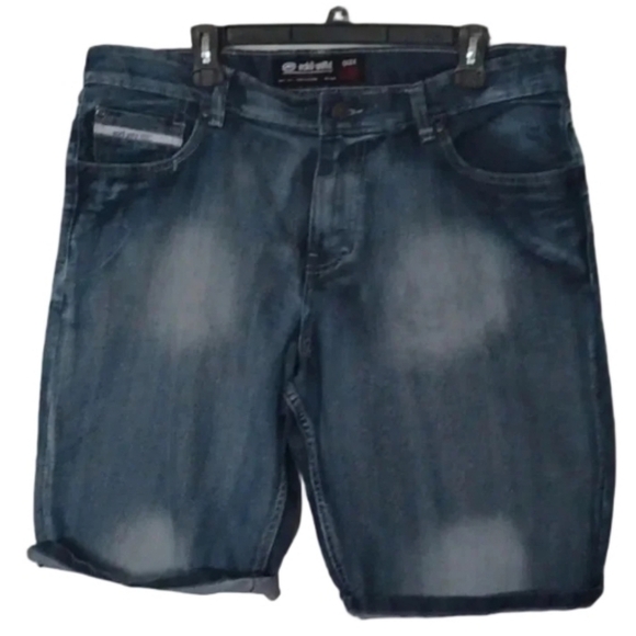 💙🌺Men's denim shorts - Picture 2 of 11